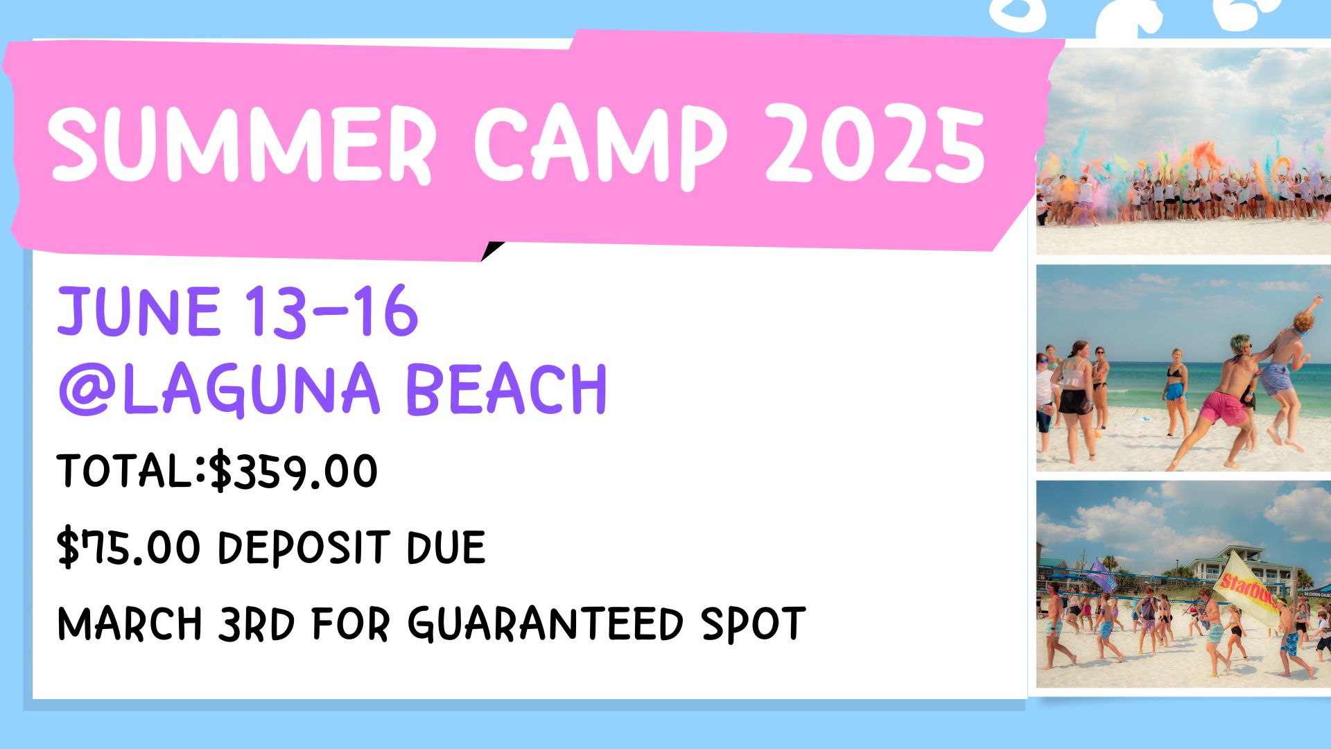 Beach Camp 2025