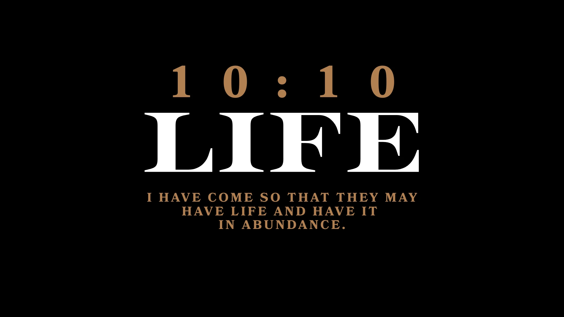 1010 Life Sermon at The Station Church in Hoover, AL