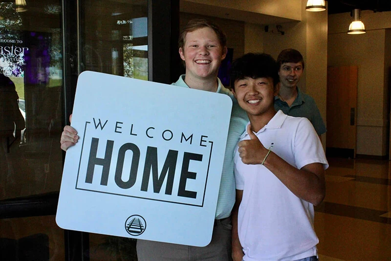 Timothy and Jacob at The Station Church in Hoover, AL